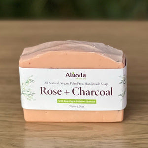 Rose & Charcoal Artisan Soap