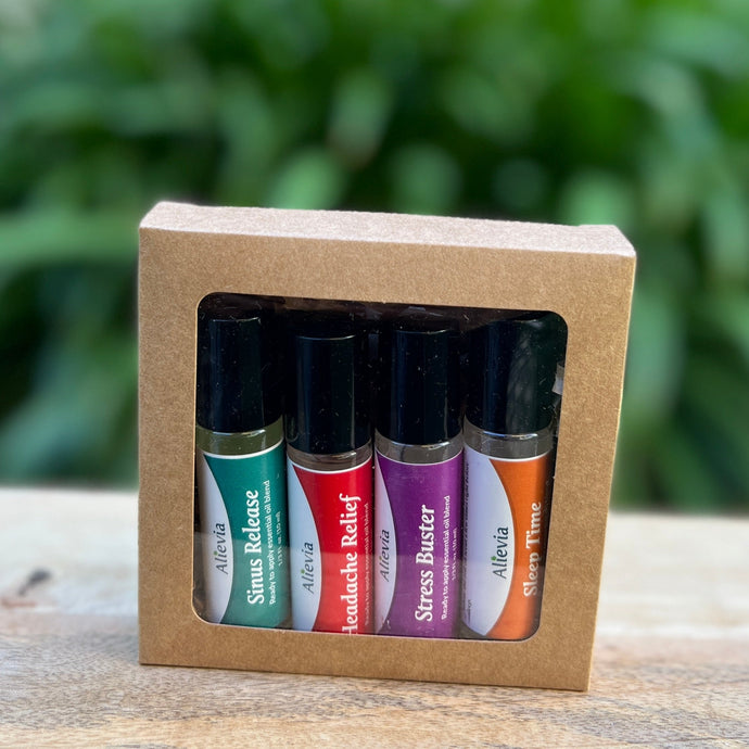 Essential oil blend Roll-Ons Gift Set